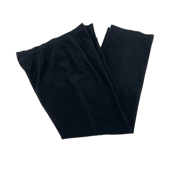 Coldwater Creek black Pants work straight leg trousers women's size 14 - Picture 1 of 9